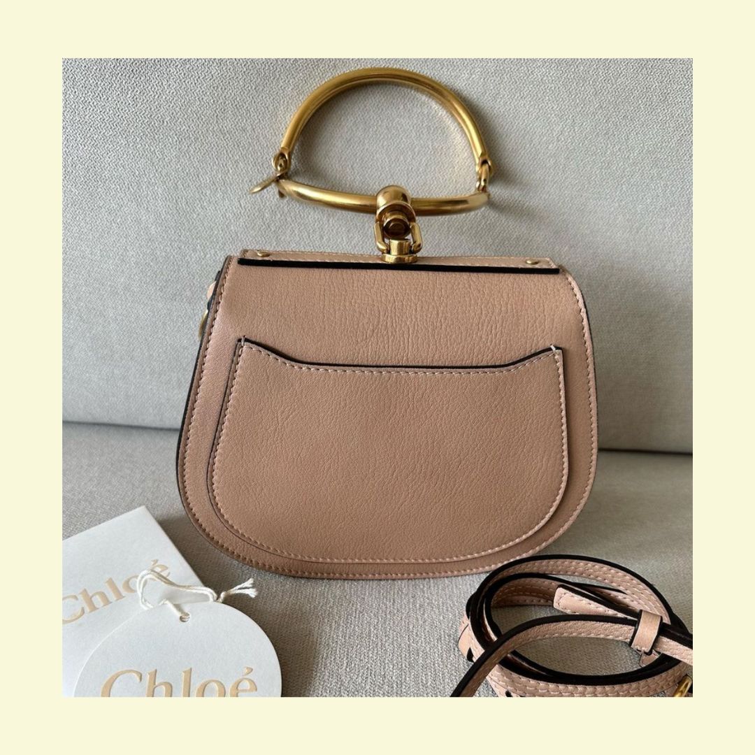 Tan Bracelet Pouch leather shoulder bag | LOEWE | MATCHES UK